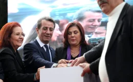 Aydın Büyükşehir Belediye Başkanı Özlem Çerçioğlu, Işıklı Doğal Yaşam Parkı ve Spor Salonu projelerinin temelini attı